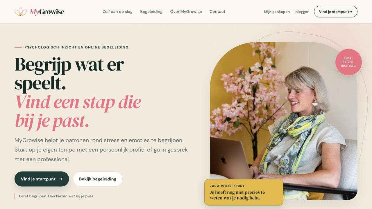 MyGrowise: digitaal platform