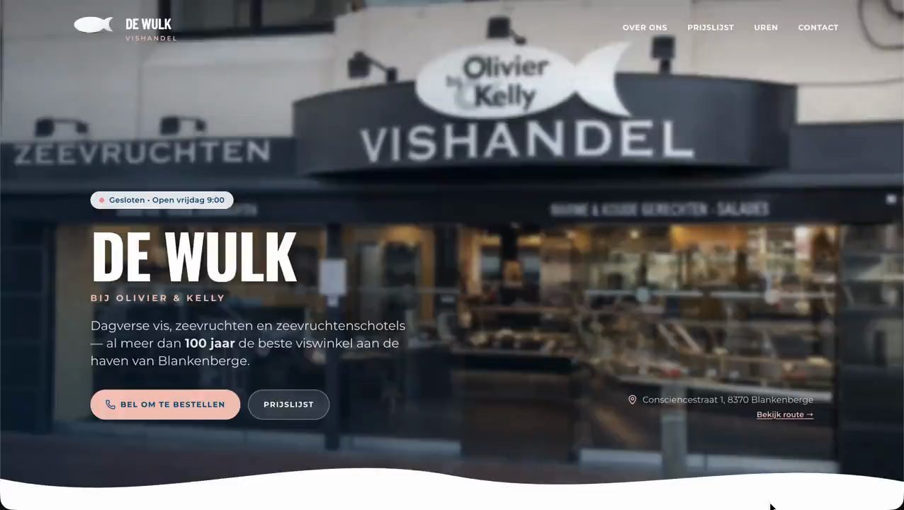 Website van De Wulk